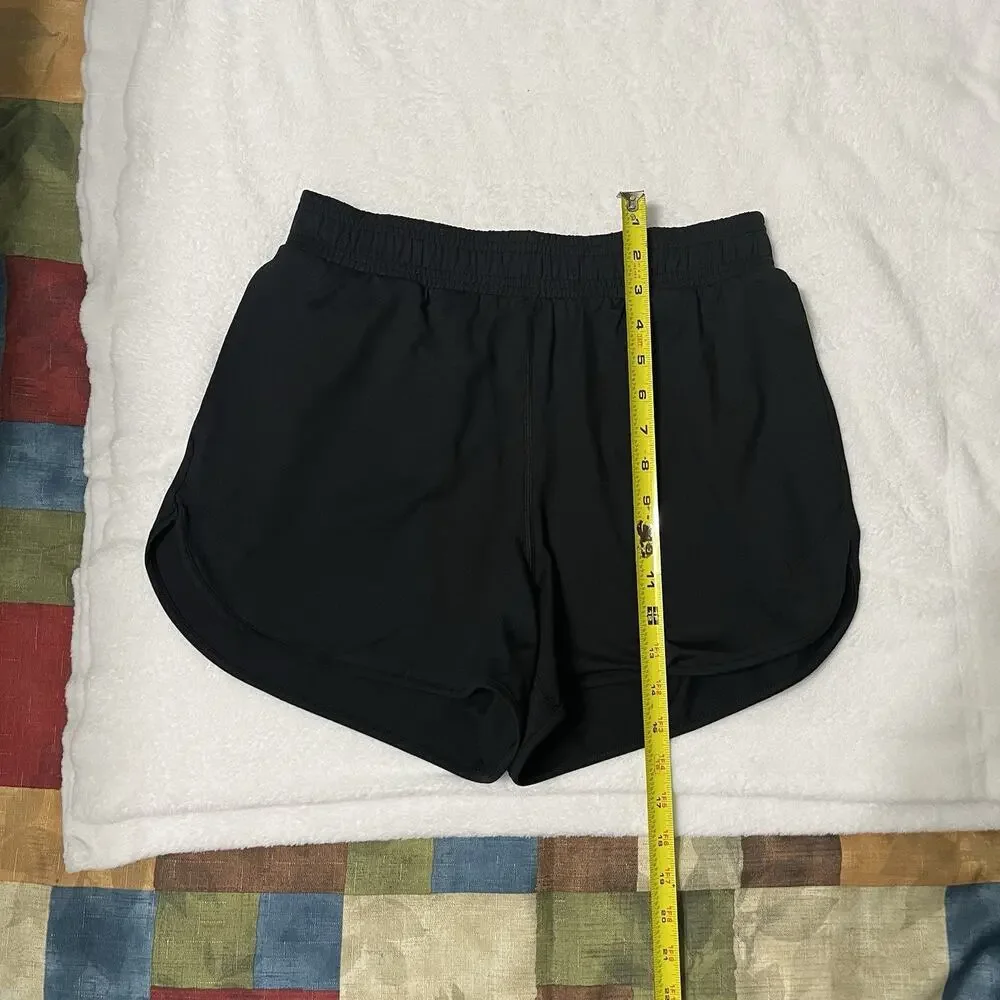 Lot Of 2 Women’s Gym Shorts Size Small Black Blue New Balance /all In Motion